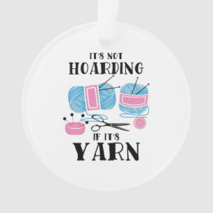 Crocheting Knitting Gifts  Ornament