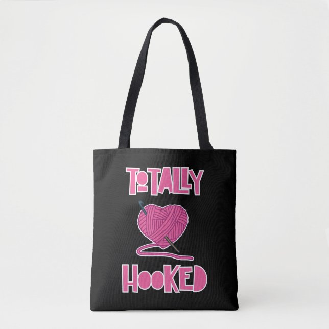 Crocheting Knitting Gifts Tote Bag (Front)