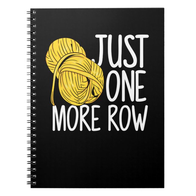 Crocheting Knitting Notebook (Front)