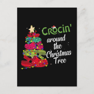Crocin Around The Christmas Holiday Postcard