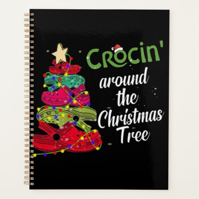 Crocin Around The Christmas Planner (Front)