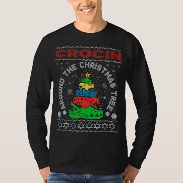 Crocin Around the Christmas Tree T-Shirt (Front)