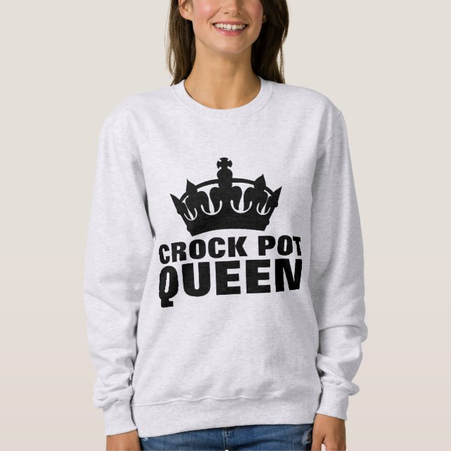 CROCK POT QUEEN T-SHIRTS (Front)
