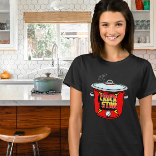 Crock Star Crock Pot Cooking T-Shirt
