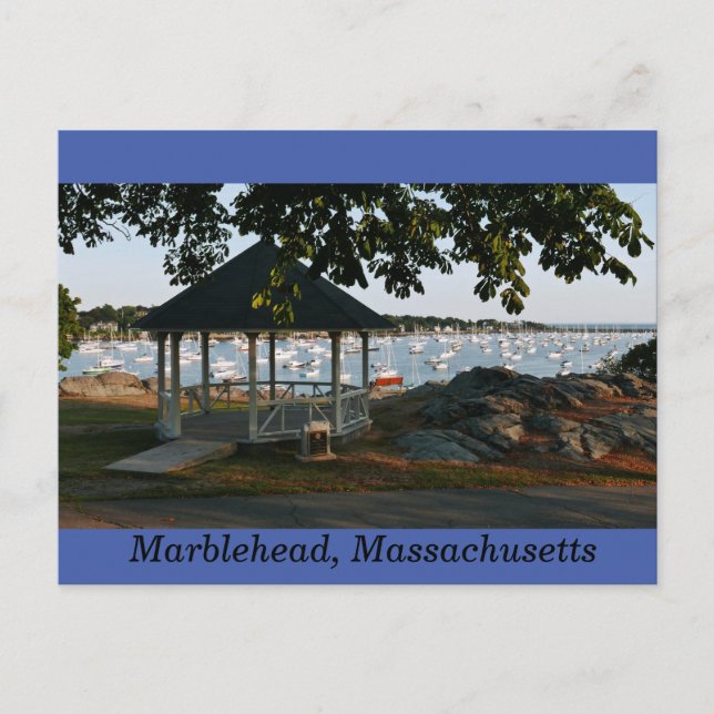 Crocker Park, marblehead Massachusetts Postcard (Front)