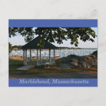 Crocker Park, marblehead Massachusetts Postcard