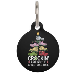 Crockin' Around The Christmas Tree Pet Tag