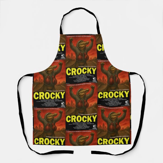 Crocky Classic Movie Parody Apron (Front)