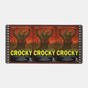 Crocky Classic Movie Parody Desk Mat