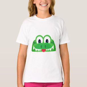 Crocodile, Alligator Animal Reptile Head, Alligato T-Shirt