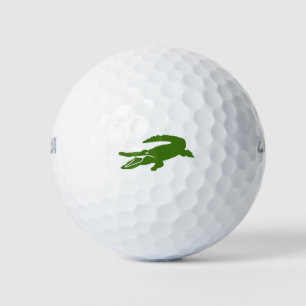 Crocodile Alligator Reptile Green animal  Golf Balls