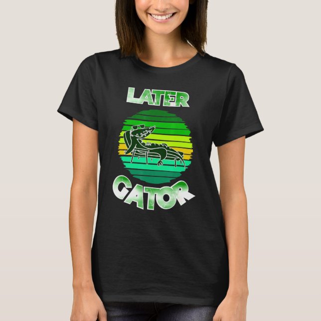 Crocodile Alligator T-Shirt (Front)