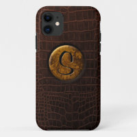 Crocodile and Monogram