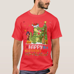 Crocodile Animal Lover Funny Happy Crocodile Hello T-Shirt