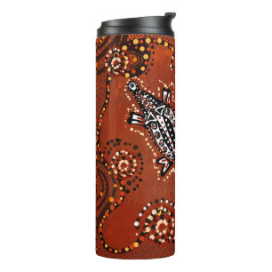 CROCODILE ART THERMAL TUMBLER