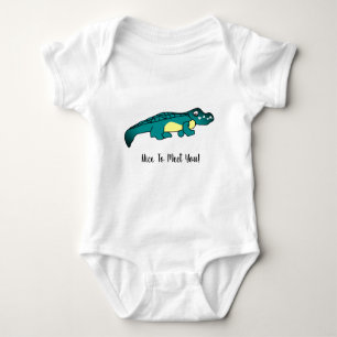Crocodile Baby Bodysuit