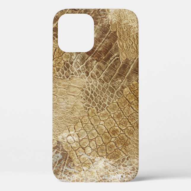 Crocodile batik pattern, fabric texture. Case-Mate iPhone case (Back)