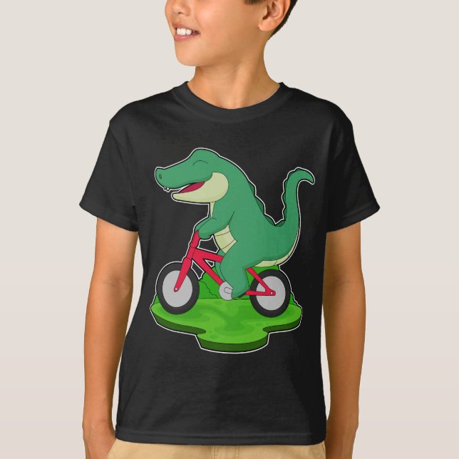 Crocodile Bicycle T-Shirt (Front)