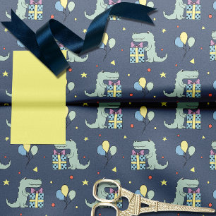 Crocodile Birthday Party Tissue Paper