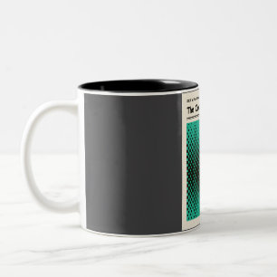 Crocodile Cafe Retro Art Two-Tone Coffee Mug