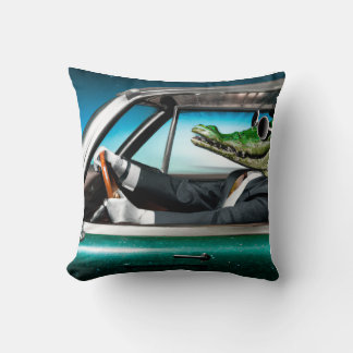 Crocodile Chauffeur Cushion