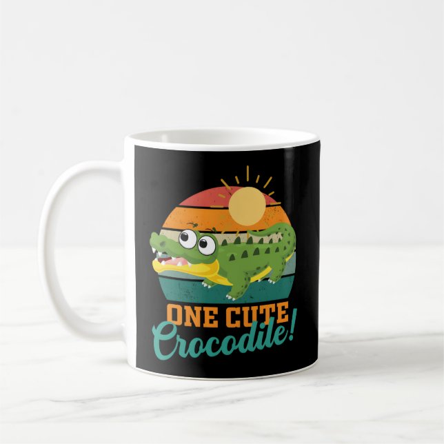 Crocodile Children Crocodiles Coffee Mug (Left)