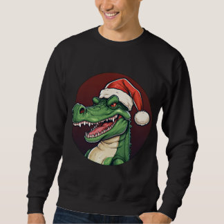 Crocodile Christmas Sweatshirt