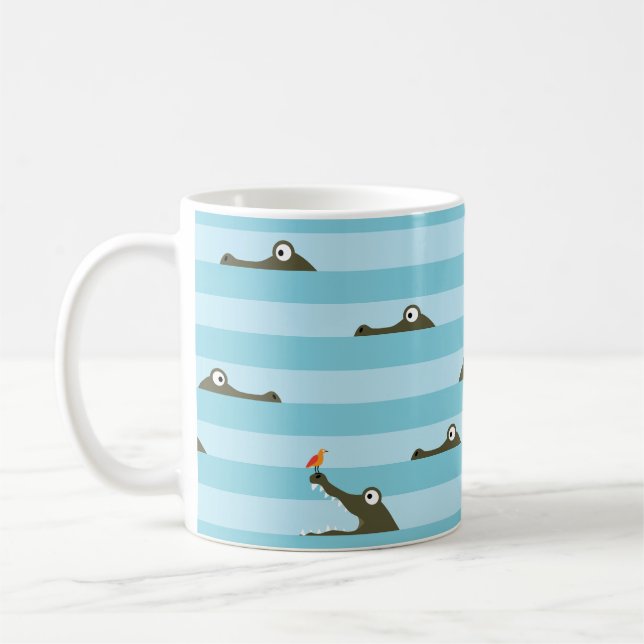Crocodile Coffee Mug (Left)