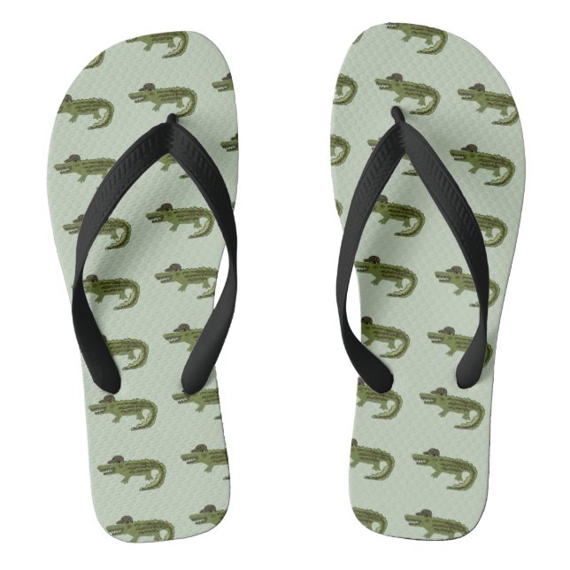 Crocodile Cool Jandals (Footbed)