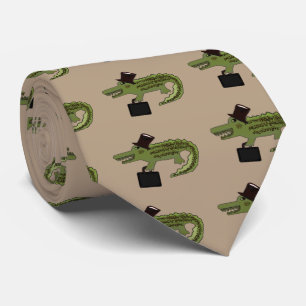 Crocodile Cool Tie