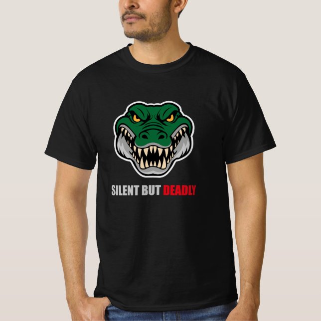Crocodile Deadly Beast MMA T-Shirt (Front)