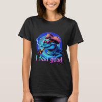 Crocodile feels good funny T-Shirt