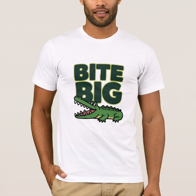 Crocodile Graphic Tee (Front)