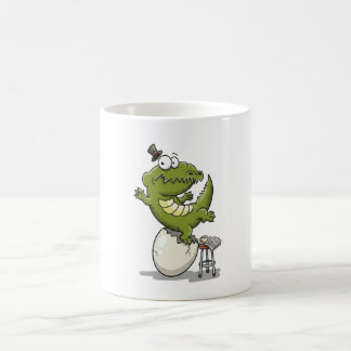 Crocodile Hatching from an Egg Coffee Mug