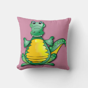 Crocodile hug cushion