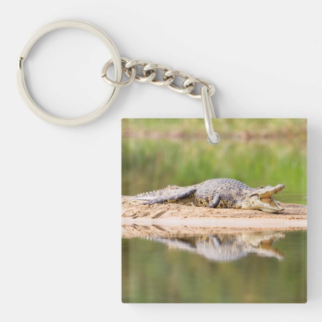 Crocodile Key Ring (Front)