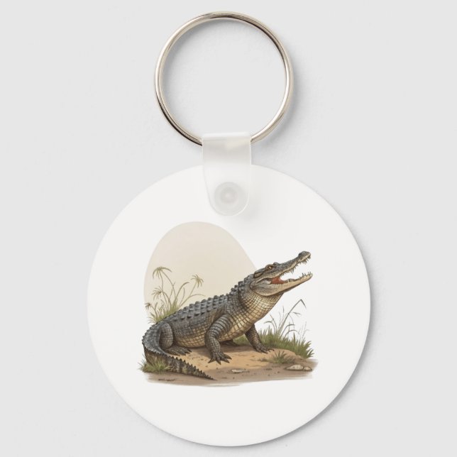 Crocodile Key Ring (Front)