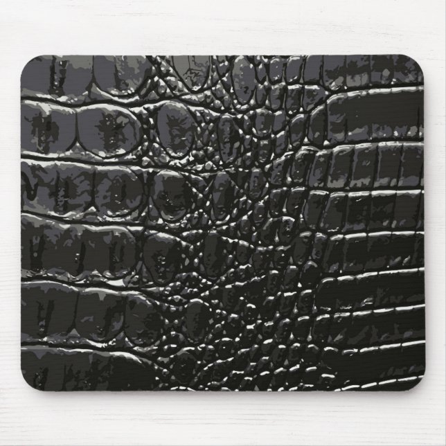 CROCODILE LEATHER MOUSE PAD (Front)