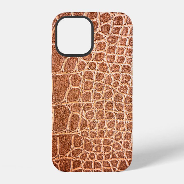 Crocodile leather pattern backgroundabstract,allig iPhone case (Back)