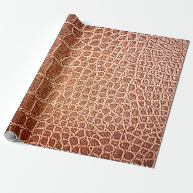 Crocodile leather pattern backgroundabstract,allig wrapping paper (Unrolled)