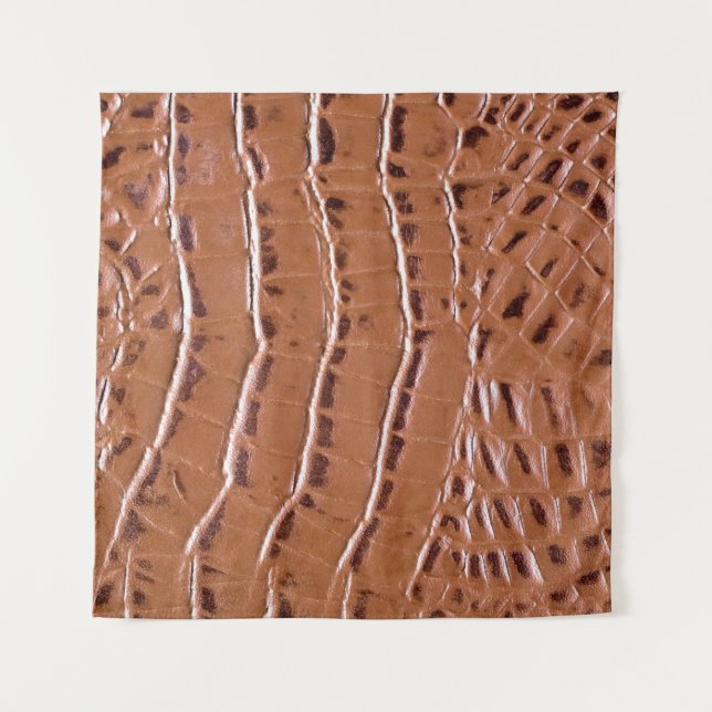 Crocodile leather textured backgroundabstract, ani tapestry (Front)
