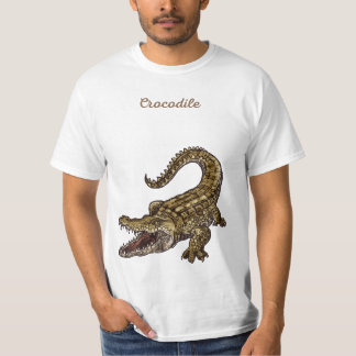 Crocodile mens t-shirt 