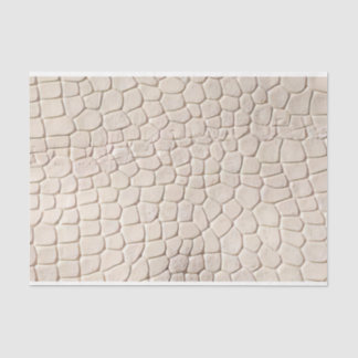 Crocodile Print Cream Biege Tissue Paper