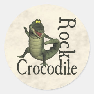Crocodile Rock Classic Round Sticker