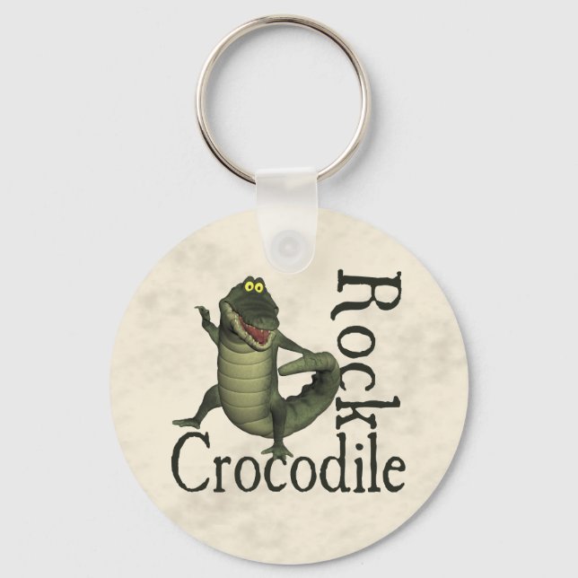 Crocodile Rock Key Ring (Front)