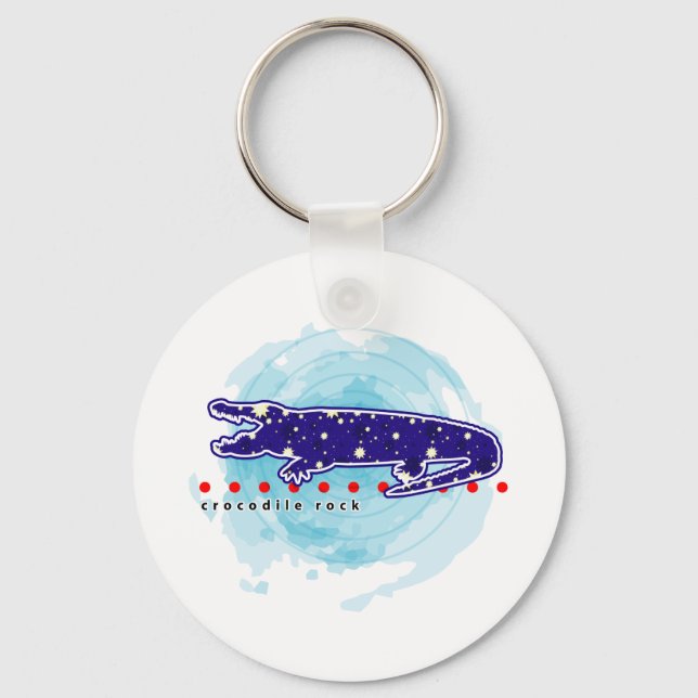 Crocodile Rock Key Ring (Front)
