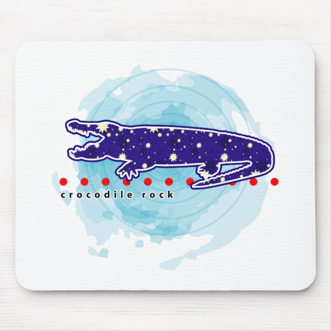 Crocodile Rock Mouse Pad (Front)