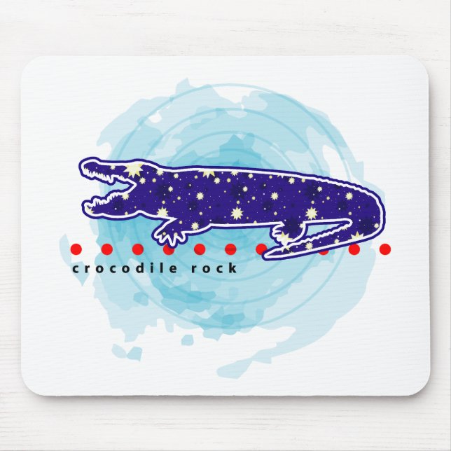 Crocodile Rock Mousepad (Front)