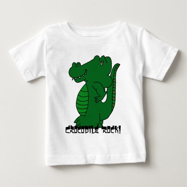 Crocodile Rock! Toddler Tee Shirt (Front)