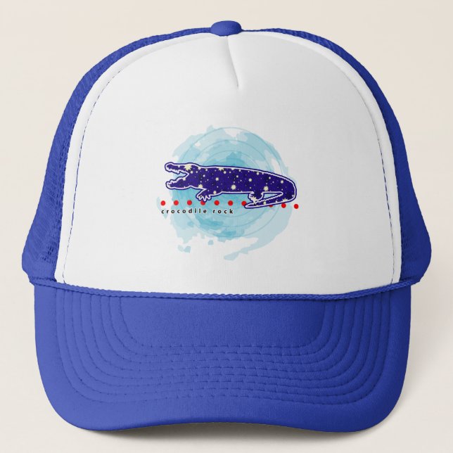 Crocodile Rock Trucker Hat (Front)
